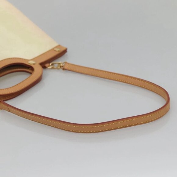 LOUIS VUITTON Monogram Vernis Roxbury Drive Hand Bag Perle - Picture 8 of 16